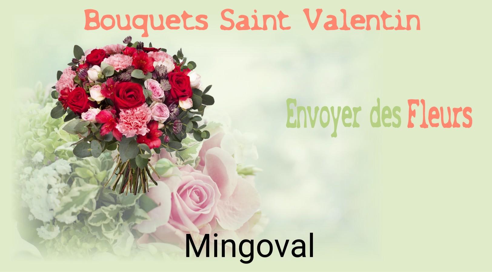 Roses de Saint-Valentin livrées à Mingoval